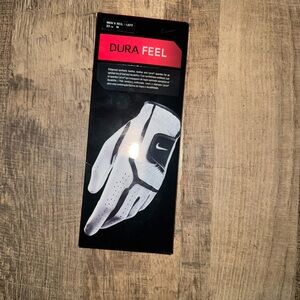 New Nike Dura Feel Men's Regular Left Golf Glove - Size Medium (M, 23cm)